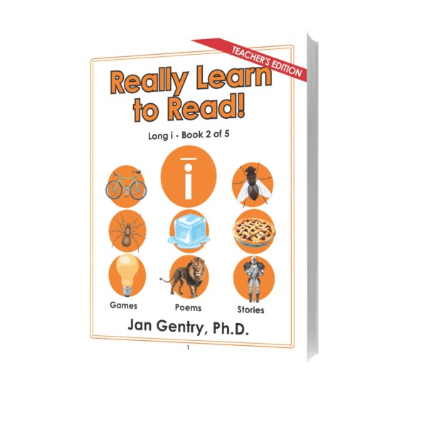 Really Learn To Read! Long i - Book 2 - Teacher's Edition